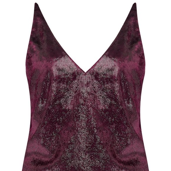 J Brand Lucy Velvet Cami Tank Baroness - Picture 2 of 5